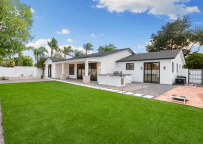 a complete real estate marketing package, bakyard
